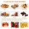 800 Pieces Clear Re-sealable Cello/Cellophane Bags 3 Sizes with 4×6, 5×7, 6×9 Inch Good for Bakery, Snacks, Candle, Soap, Cookie, Jewelry, Cards